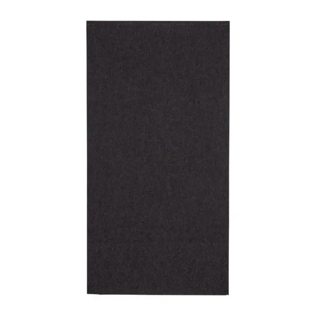 Servilletas de Mesa Negras 2 Capas Plegado 1/8 400 mm - Pack de 2000 Unidades