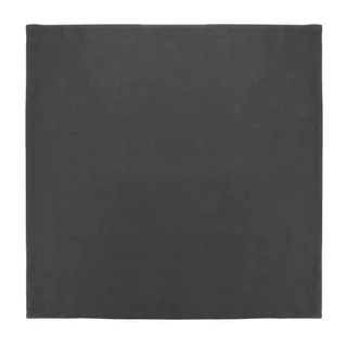 Serviettes de Table Noires en Lin 40 x 40 cm - Pack de 12