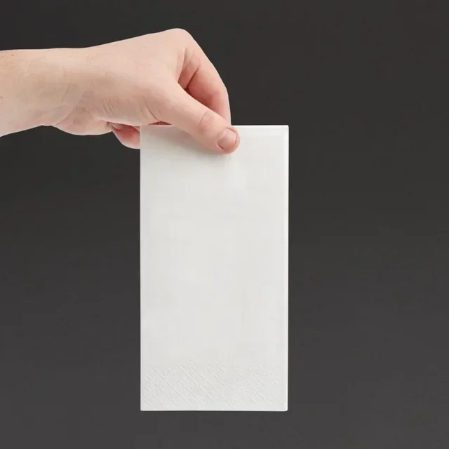 Servilletas de Mesa Blancas 3 Capas Plegado 1/8 400 mm - Pack 1000