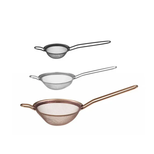 Set di 3 Colini da Cucina in Acciaio Inox