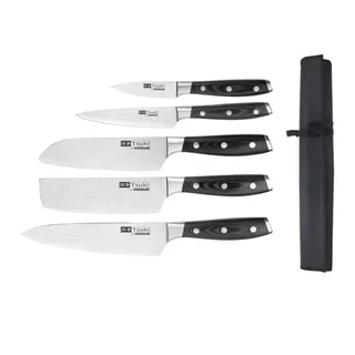 Set di 5 Coltelli Giapponesi Tsuki Series 7 con Custodia Protettiva