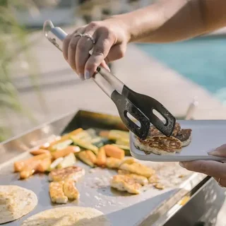 Set de utensilios para plancha