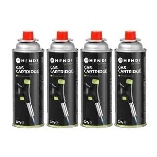 Set Chalumeau Culinaire avec Brûleur, Cartouche de Gaz et 4 Recharges