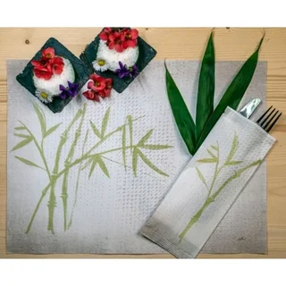 Conjunto de Jogos Americanos Asiáticos em Celulose - 40 x 30 cm - Pack de 2000