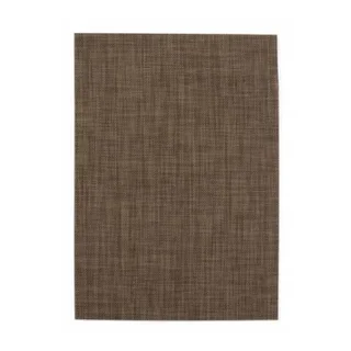 Brown PVC Placemat Set 450 x 300 mm - Pack of 6