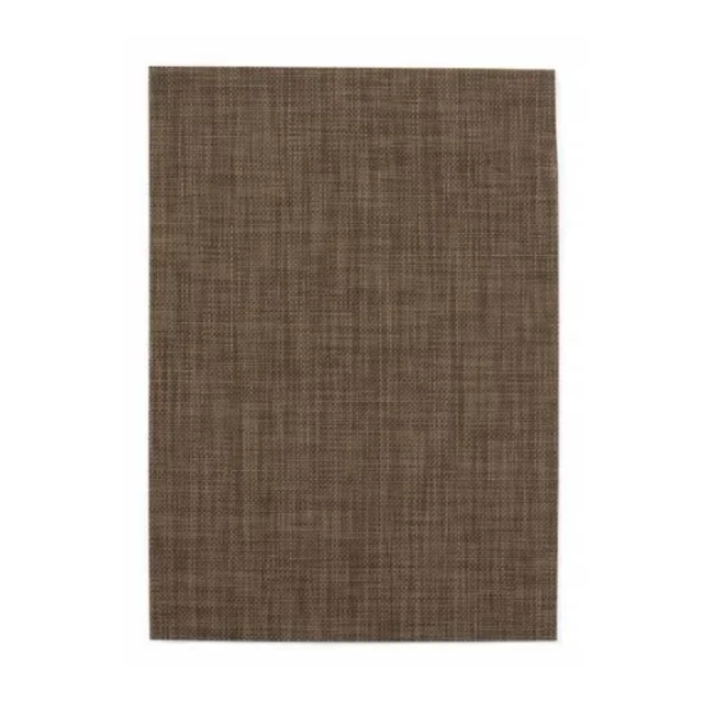 Brown PVC Placemat Set 450 x 300 mm - Pack of 6