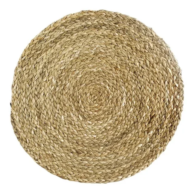 Natural Rattan Round Placemat Set 380 mm