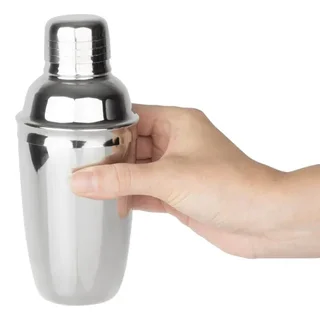 Mini Cocktail-Shaker Edelstahl 300ml - Professioneller Barkeeper