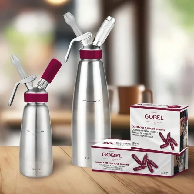 Professioneller Edelstahl-Küchensiphon 500ml