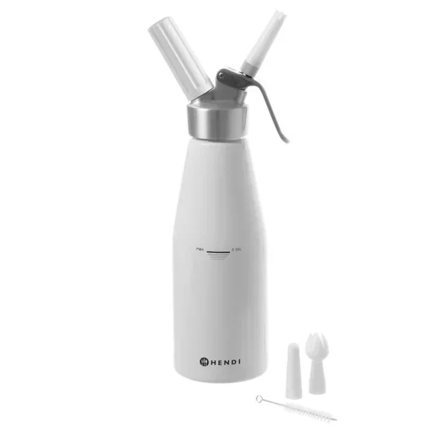 Professioneller Sahnespender Kitchen Line 950 ml - Edelstahl