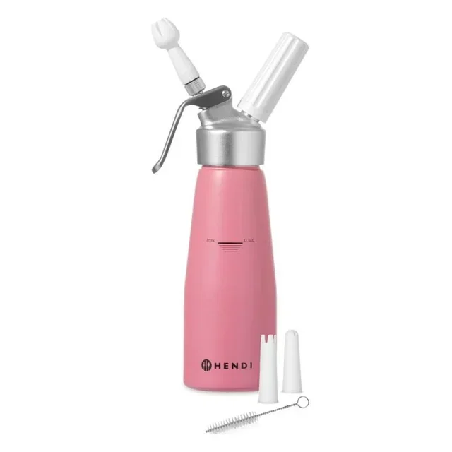 Pink Cream Whipper 500 ml - Whipped Cream
