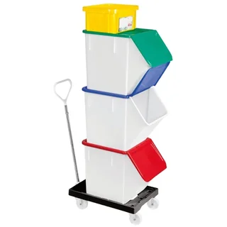 Base con Ruedas Giratorias 4 Ruedas - Marco de Acero - Color Negro