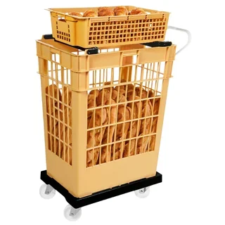 Base con Ruedas Giratorias 4 Ruedas - Marco de Acero - Color Negro