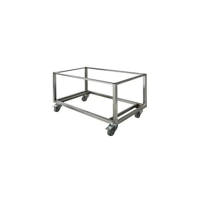 Mobile Base on Wheels for Rotisserie - Height 750 mm