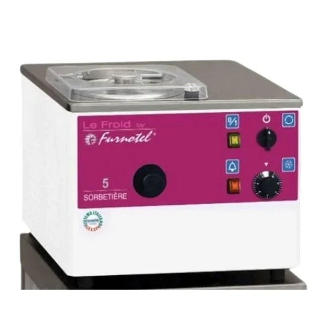 Sorbetière Manuelle Professionnelle - Capacité 5 Litres par Heure