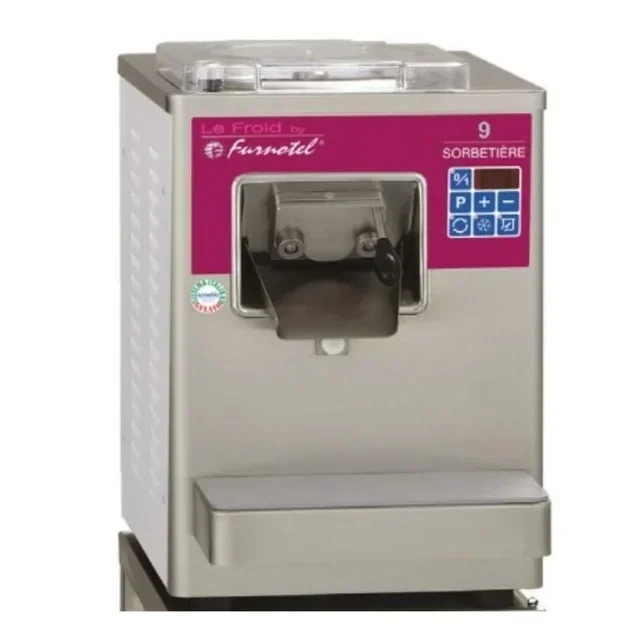 Máquina de Helado Profesional con Extracción Automática - Capacidad 9 L/H