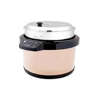 Beheizte Suppenkessel 10 Liter - Beige