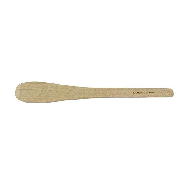 Round Wooden Spatula - Beech Wood - 35 cm