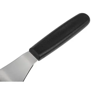Bent Stainless Steel Spatula 15.5 cm - Professional Kitchen Knife
