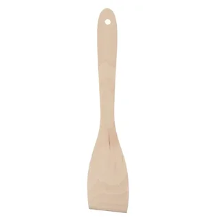 Spatola da Cucina in Legno Naturale - 30 cm - Set di 4 Pezzi