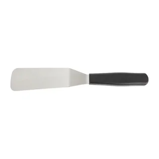 Spatule de Cuisine Coudée en Acier Inoxydable - 13 cm