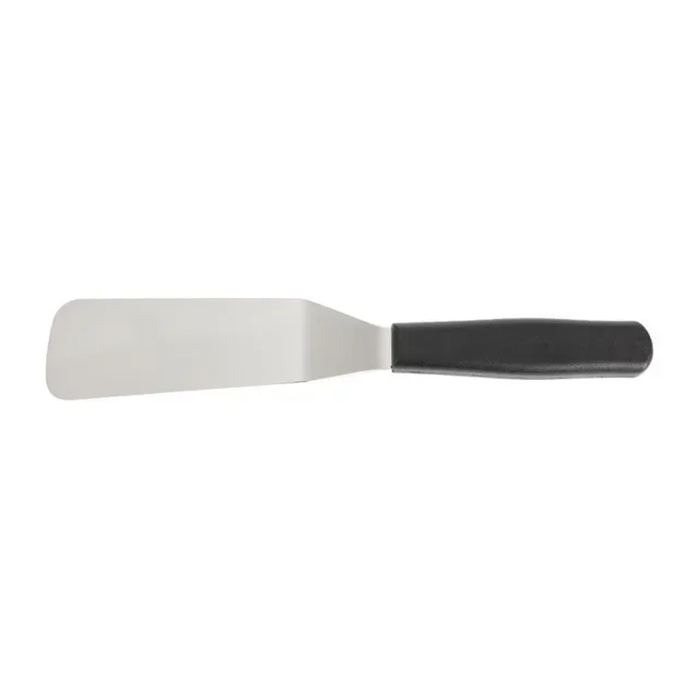 Spatule de Cuisine Coudée en Acier Inoxydable - 13 cm
