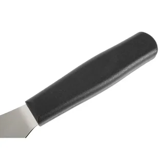 Spatule de Cuisine Coudée en Acier Inoxydable - 13 cm