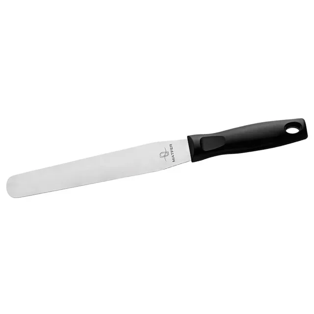 Flat Cooking Spatula in Stainless Steel - Length 21 cm