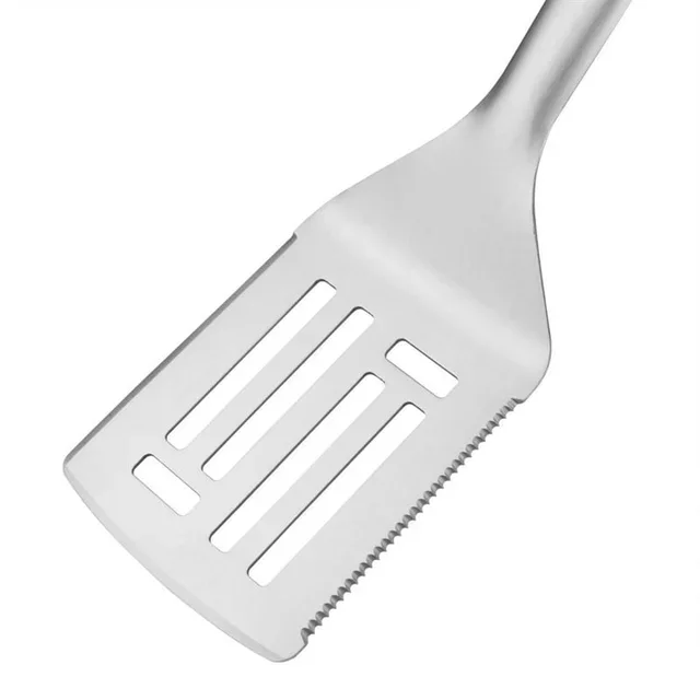 Espátula para Churrasco Aço Inoxidável 45,8 cm Cabo Longo