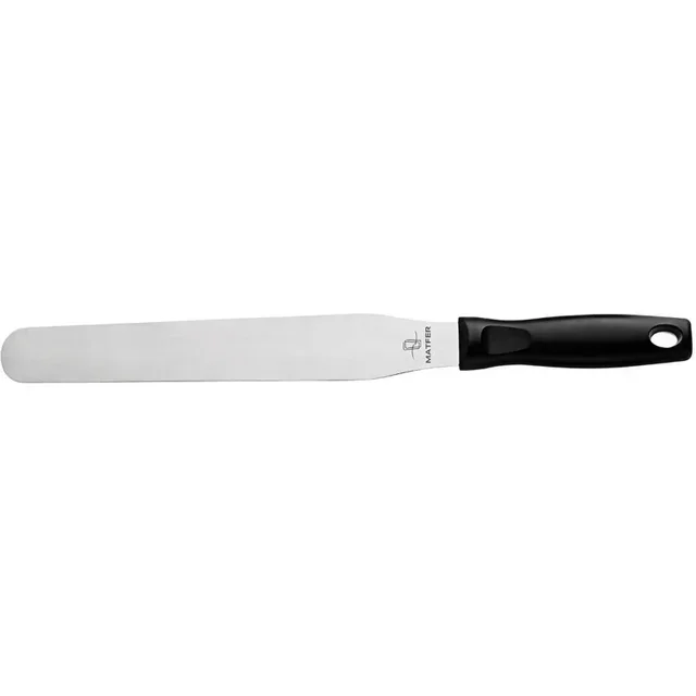 Flat Cooking Spatula - Ergonomic Handle 30 cm