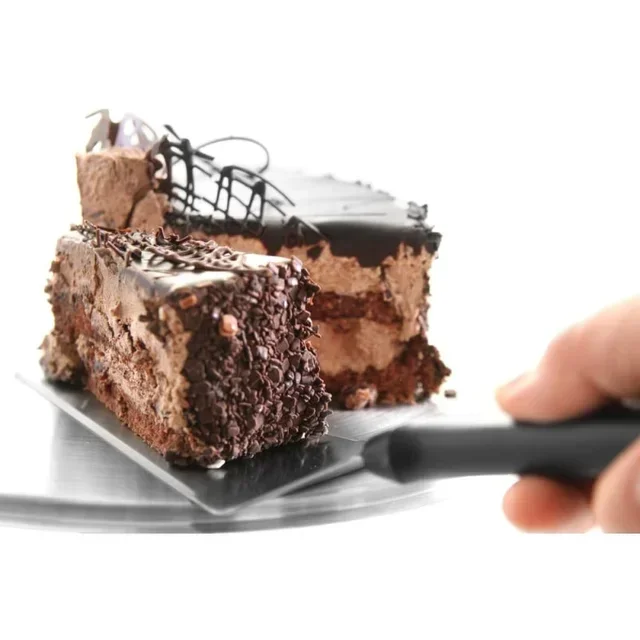 Stainless Steel Service Scoop with Polypropylene Handle - 295 x 75 mm