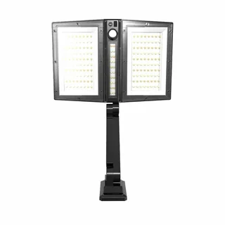 Solar Wall Spotlight Clipper Matt Black