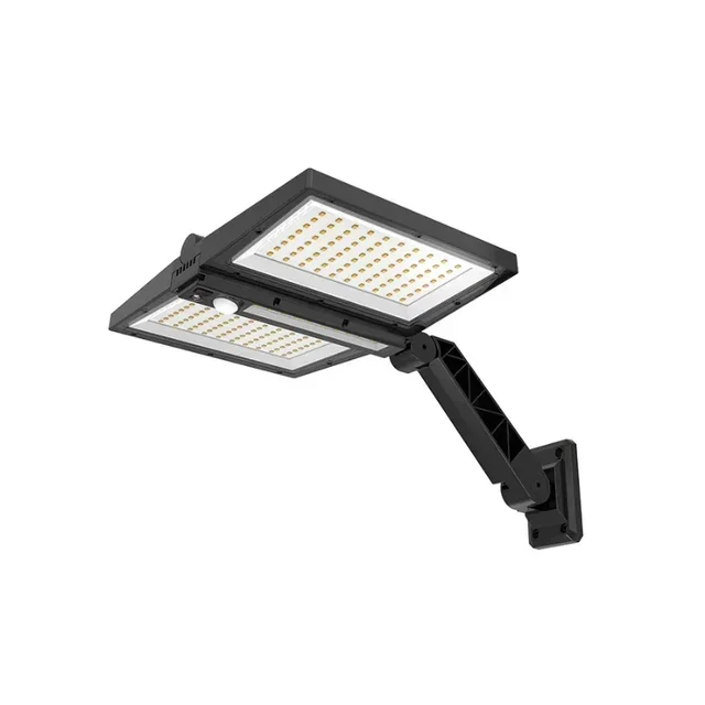 Solar Wall Spotlight Clipper Matt Black