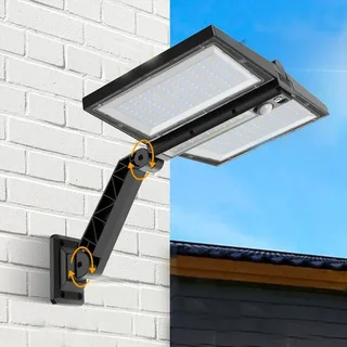 Solar Wall Spotlight Clipper Matt Black