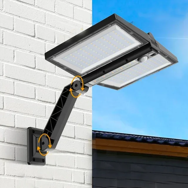 Solar Wall Spotlight Clipper Matt Black