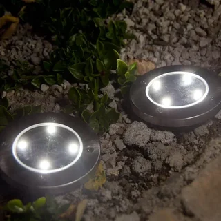 Spot Solaire Extérieur Decky - Pack de 8 Éclairages LED