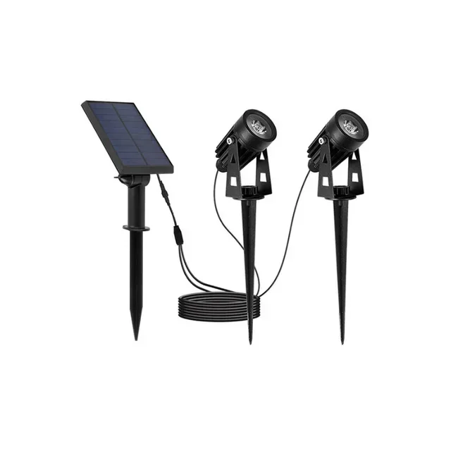 Roundy Solar-Strahler - 2er-Pack Außenbeleuchtung