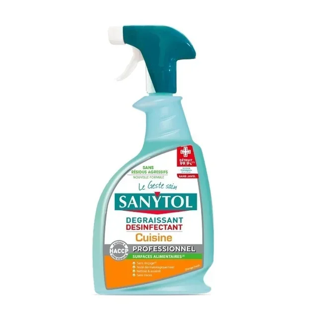 Kitchen Disinfectant Degreaser Spray Fresh - 750ml