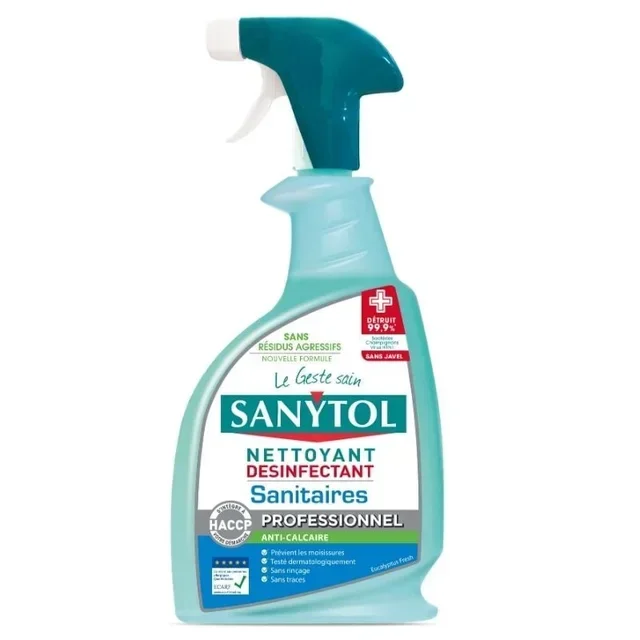 Spray Nettoyant Désinfectant Sanitaire - 750ml