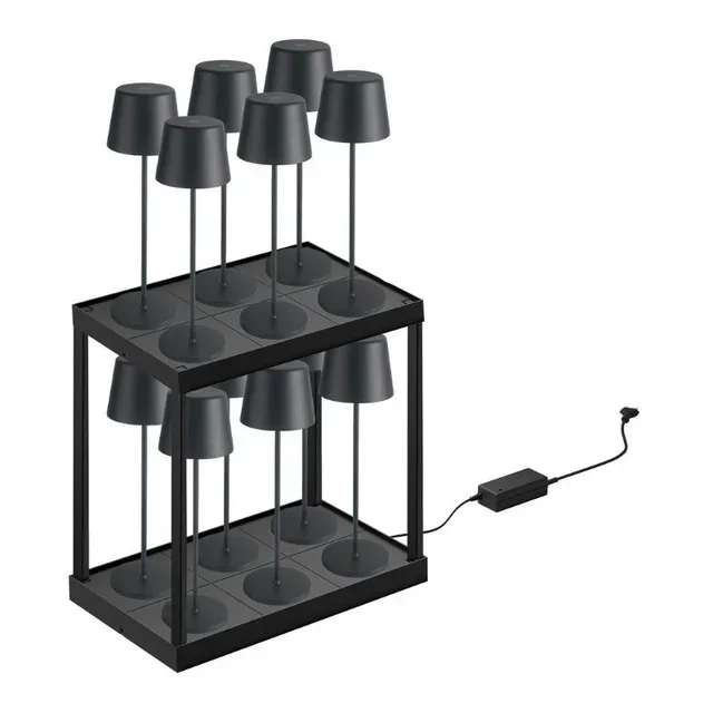 Estação de Carregamento Múltiplo 6 Lâmpadas