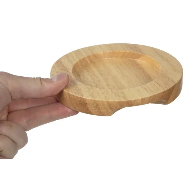 Supporto in Legno per Mini Cocotte Padella - Espositore Accessorio Cucina