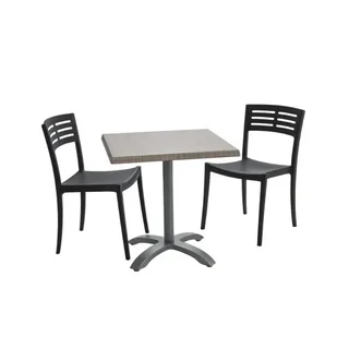 Ecofix Support Foot - Solid Fixation - Black