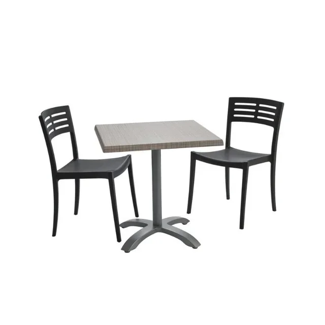 Ecofix Support Foot - Solid Fixation - Black