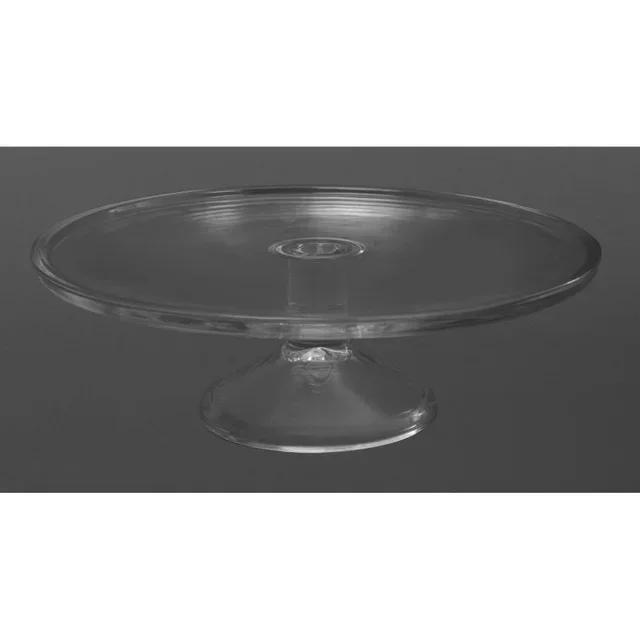 Espositore per Pasticceria in Vetro Trasparente - Diametro 30,5 cm