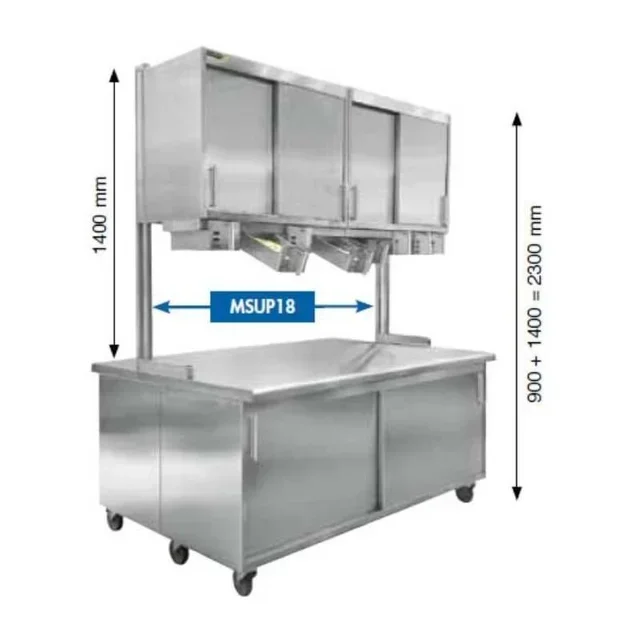 Wall Mounting Console for Suspended Furniture