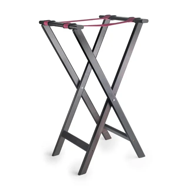 Foldable Wooden Serving Board - Adjustable Tray Stand