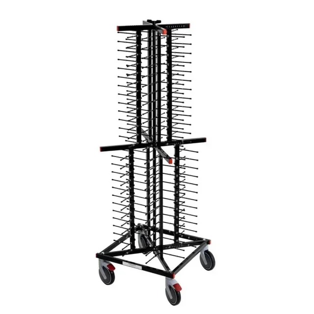 Suporte de Armazenamento Capacidade 104 Pratos - Porta-Pratos Vertical