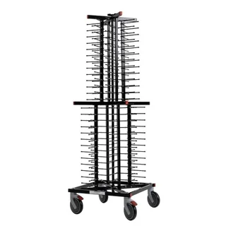 Suporte de Armazenamento Capacidade 104 Pratos - Porta-Pratos Vertical
