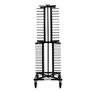 Suporte de Armazenamento Capacidade 104 Pratos - Porta-Pratos Vertical