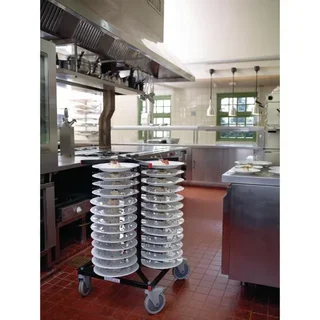 Suporte de Armazenamento Vertical para 52 Pratos